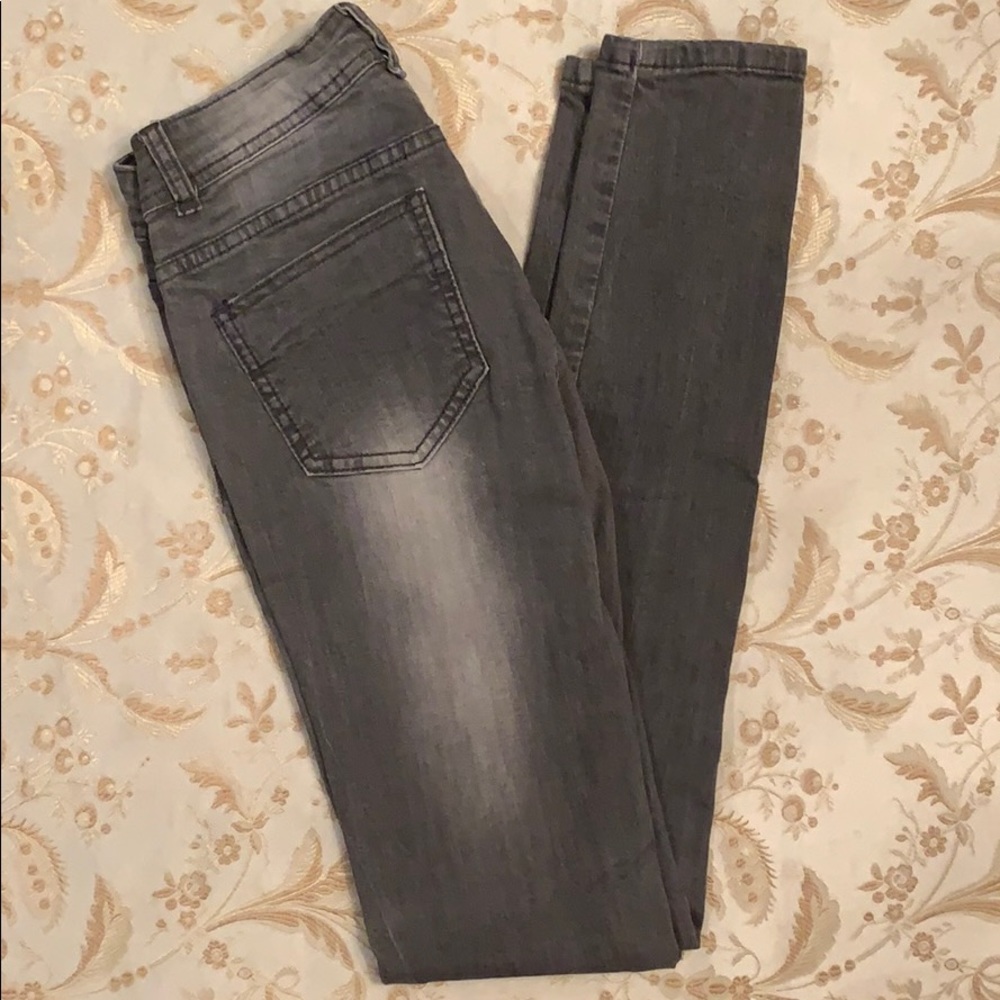 Distressed grey jeans - Iris Premium